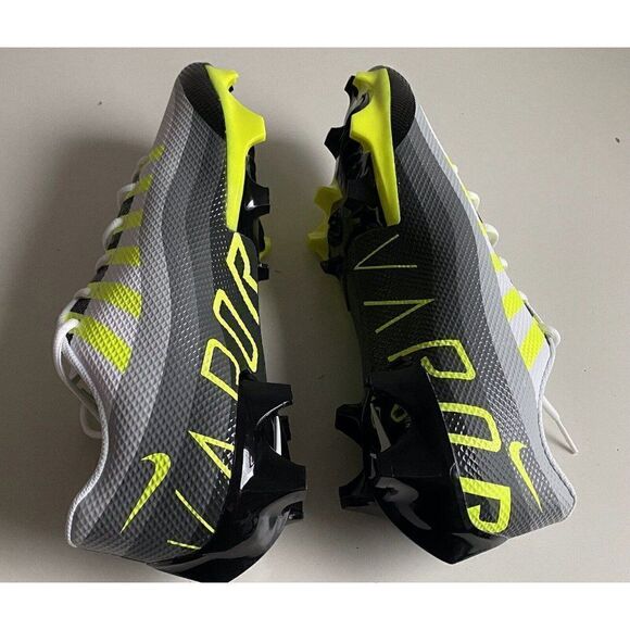 Nike Vapor Edge Speed 360 Football Cleats DQ5110-071 White Grey Black Men’s 15 - Picture 8 of 11